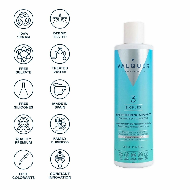 Strengthening Shampoo Valquer N 3 Bioplex 300 ml
