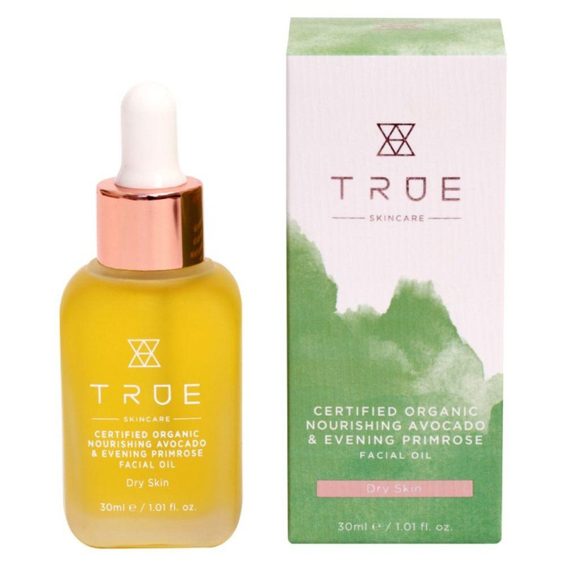 Certified Organic Nourishing Avocado & Evening Primrose Facial Oil 30Ml