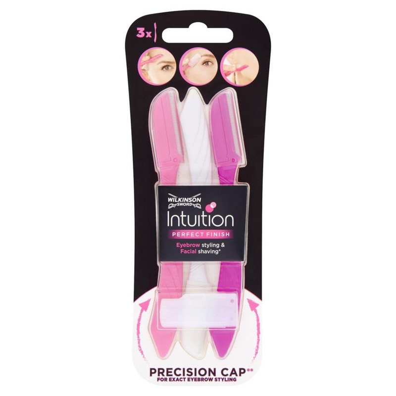Intuition Perfect Finish Women'S Eyebrow Styling & Facial Shaving X3