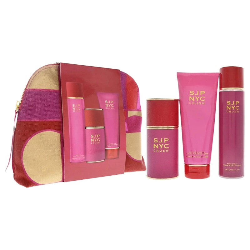 NYC CRUSH CANVAS BAG, EDP 100ML, BL 200ML & BM  236ML