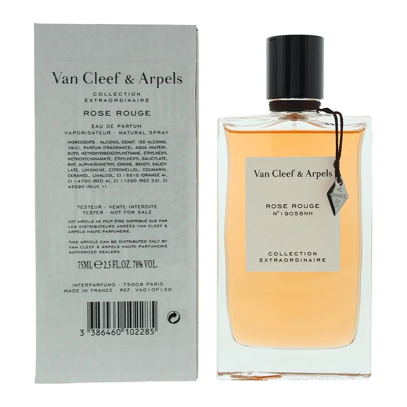 Van Cleef & Arpels Collection Extraordinaire Rose Rouge Tester Eau De Parfum 75ml