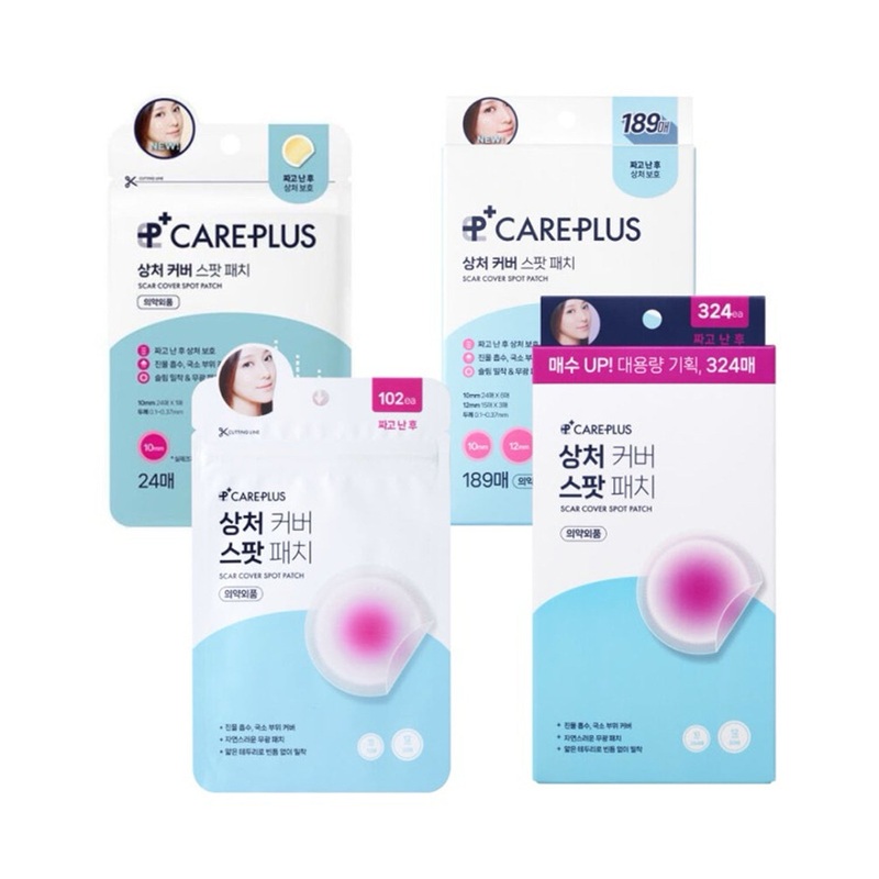 CAREPLUS Scar Cover Spot Patch 102 Sheets