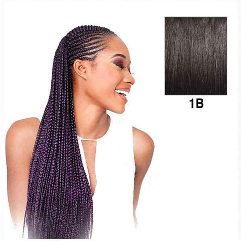 Hair extensions X-Pression   208,28 cm pelo sintetico N 1b