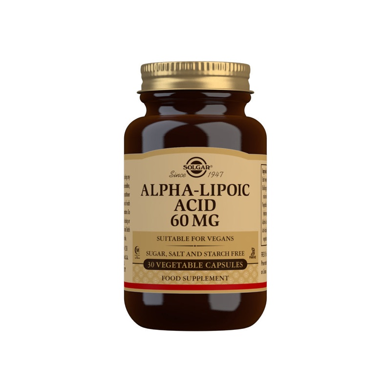 Alpha-Lipoic Acid 60mg 50 capsules