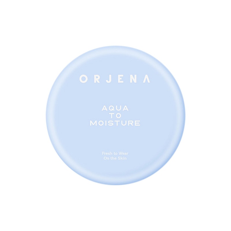 ORJENA Aqua To Moisture Cushion (Main Product + Refill) 4 colors C17 Cool Ivory
