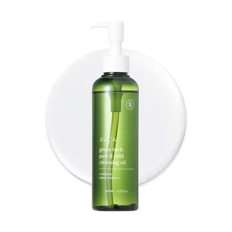 AVCA Green Herb Pure & Mild Cleansing Oil 200ml