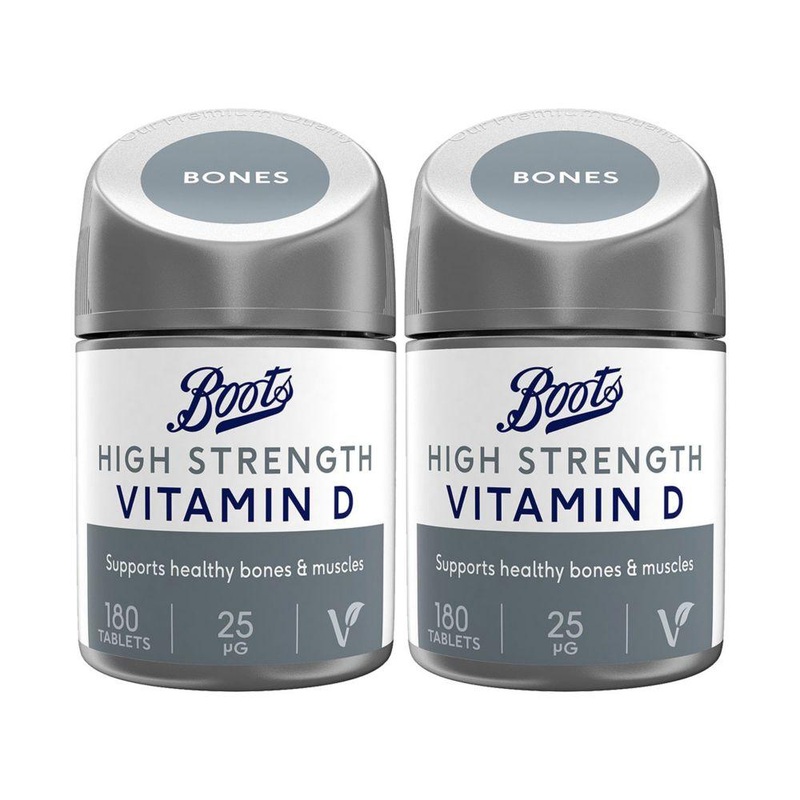 High Strength Vitamin D 25g Bundle: 2 X 180 Tablets (1 Year Supply)