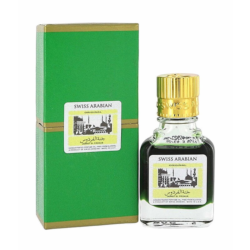 Swiss Arabian Jannet El Firdaus Green Concentrated Perfume Oil 9ml (Unisex)