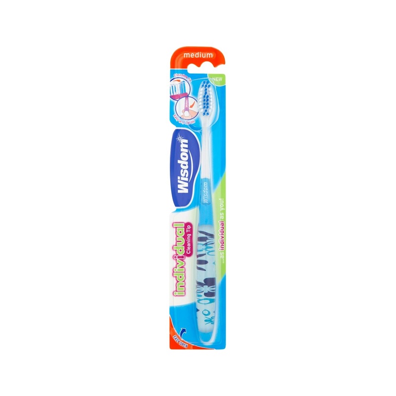 Individual Cleaning Tip Medium Toothbrush