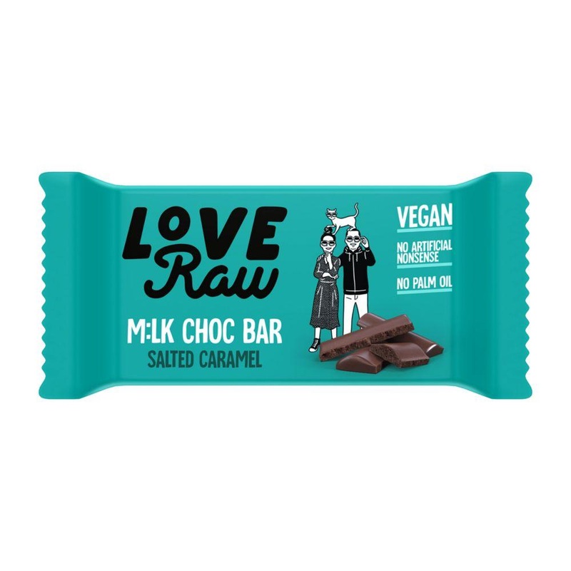 Vegan Milk Chocolate Salted Caramel Bar - 30G