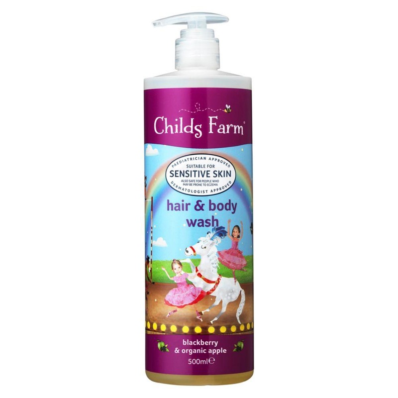 Hair & Body Wash Blackberry & Organic Apple 500Ml