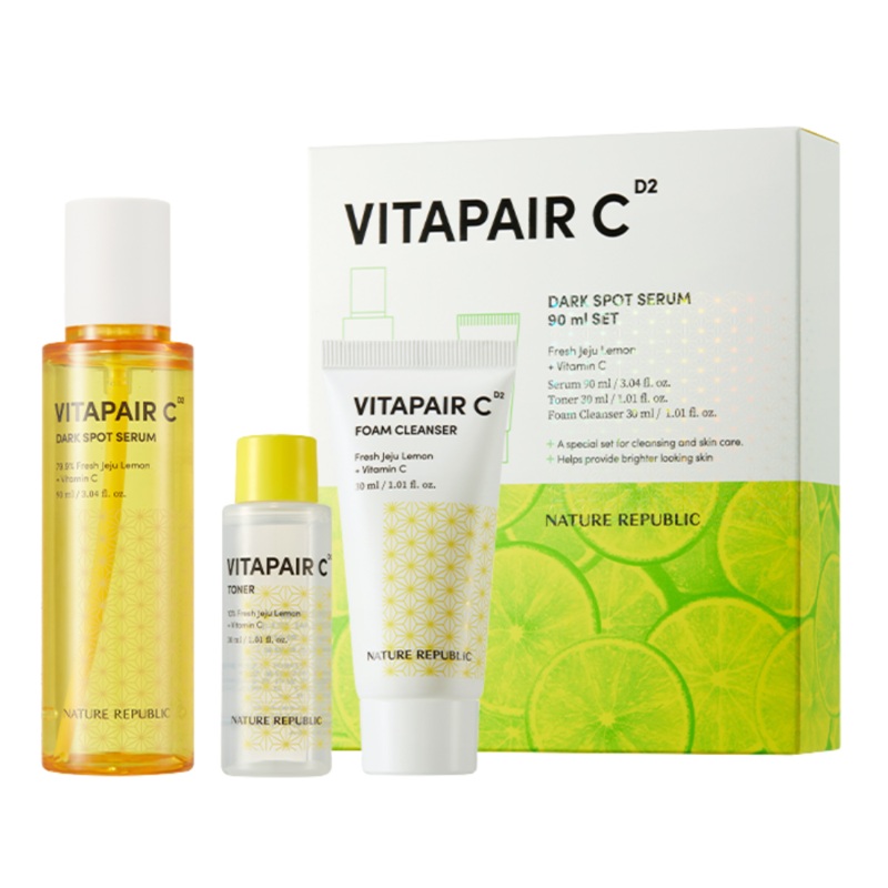 NATURE REPUBLIC Vitapair C Dark Spot Serum 90ml Jumbo Special Set