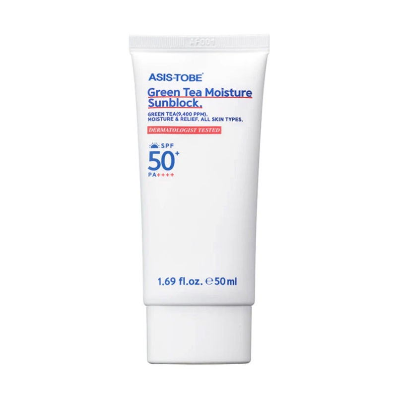 ASIS-TOBE Green Tea Moisture Sunblock SPF 50+ PA++++ 50ml 50ml