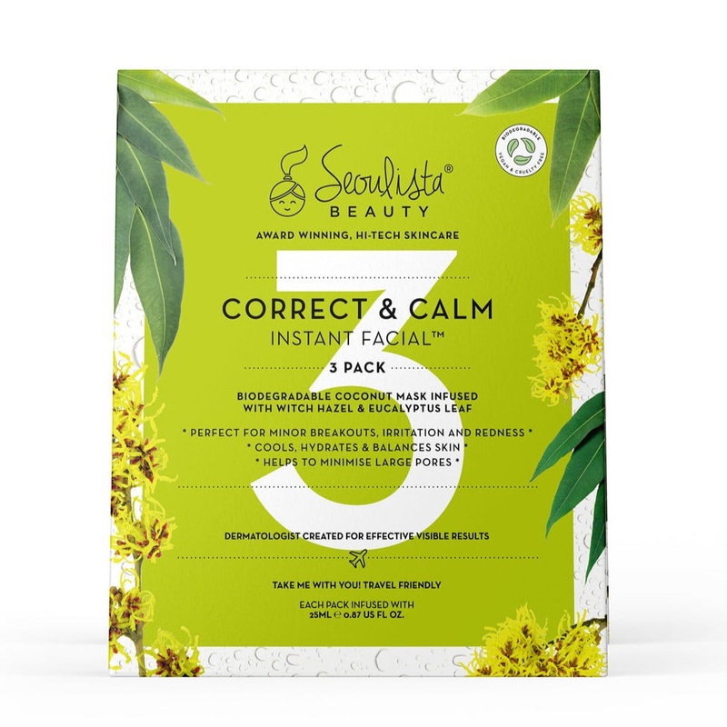 Correct & Calm Instant Facial 3 pack