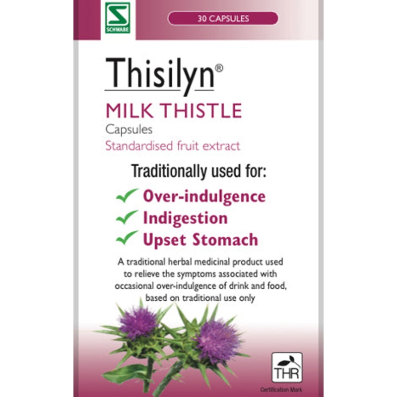Maximum Strength Milk Thistle 30 capsules