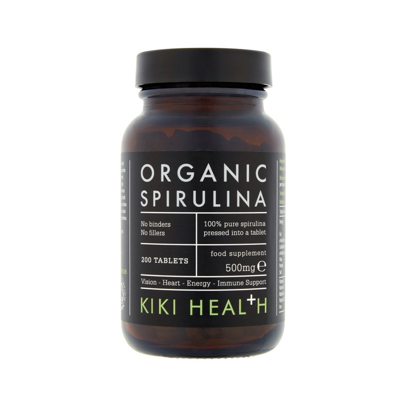 Organic Spirulina Food Supplement 500mg 200 tablets