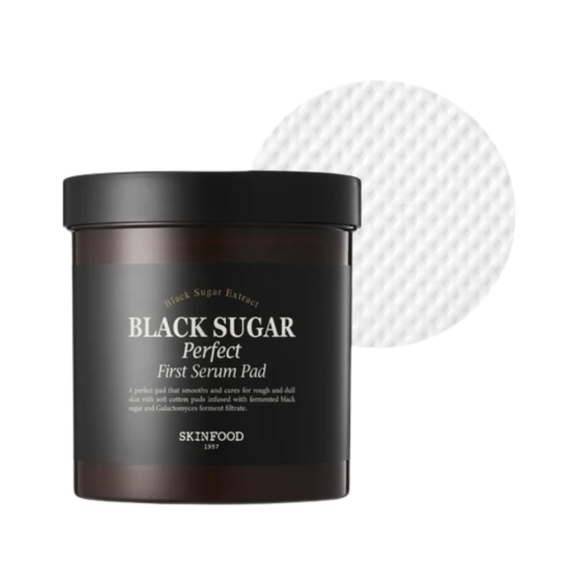 SKINFOOD Black Sugar Perfect First Serum Pad 250g * 60ea