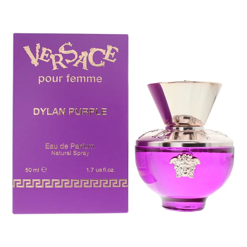 Versace Pour Femme Dylan Purple Eau de Parfum Spray 50ml Damaged Box