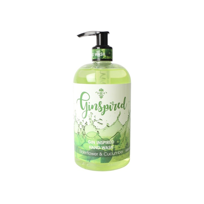 Ginspired Hand Wash Elderflower & Cucumber 500ml