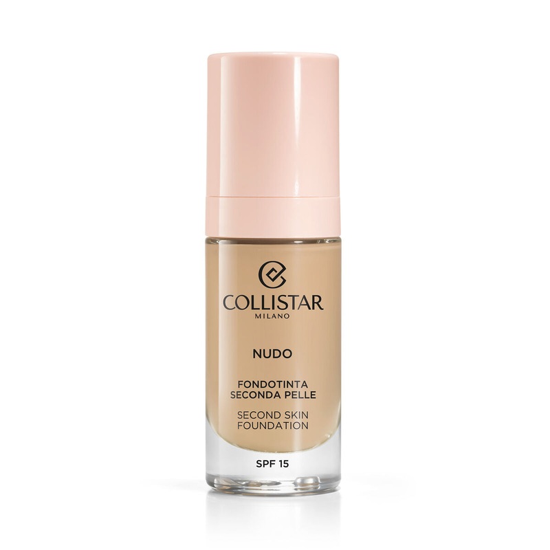 Fluid Foundation Make-up Collistar NUDO N 2G Beige dorato Spf 15 30 ml