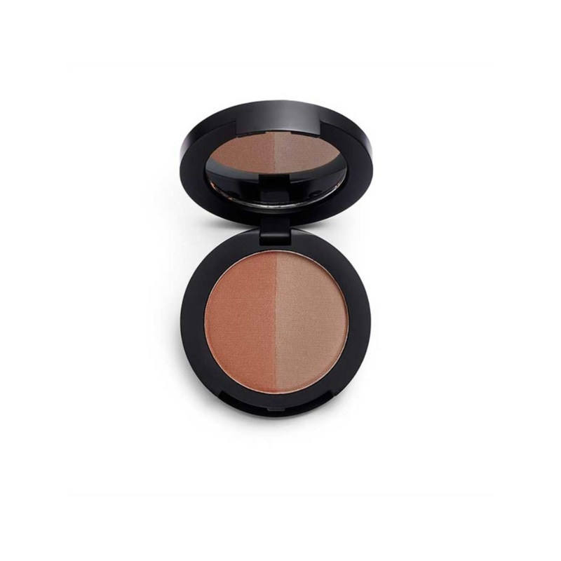 Tester Revolution Pro Duo Brow Powder Eyebrow Powder Auburn