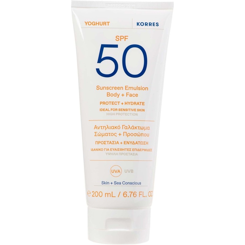 Yoghurt Emulsion Body + Face SPF-50 200 ml