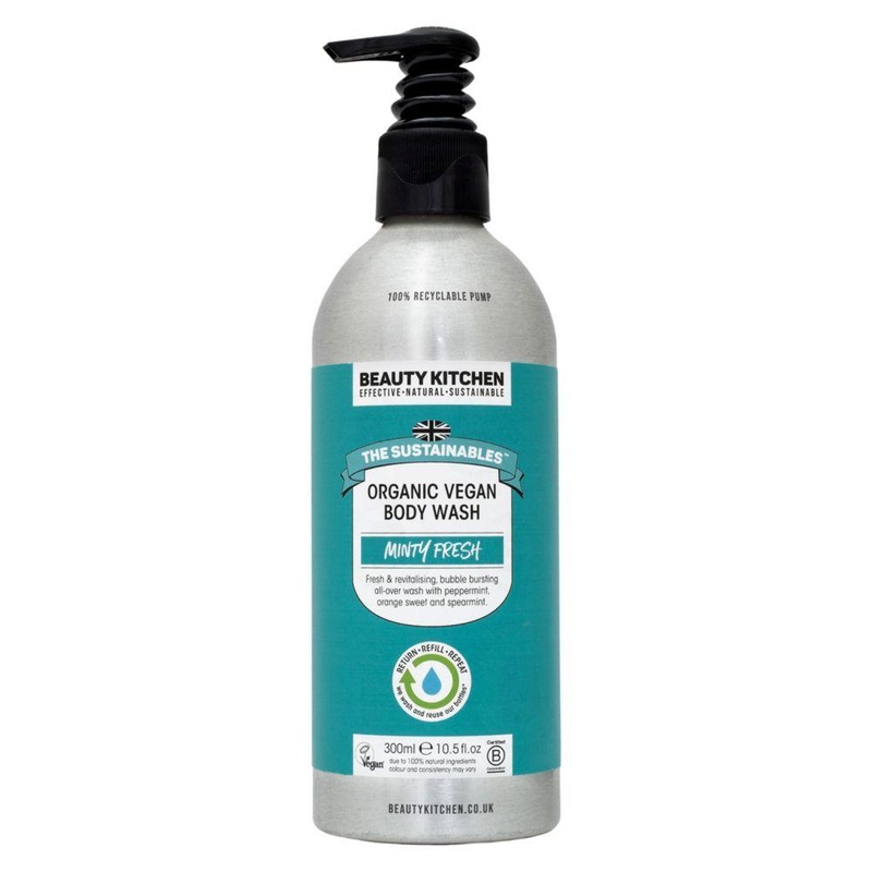 The Sustainables Minty Fresh Organic Vegan Body Wash 300Ml