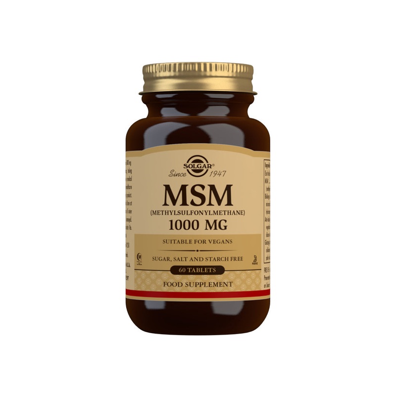 MSM 1000mg 60 tablets
