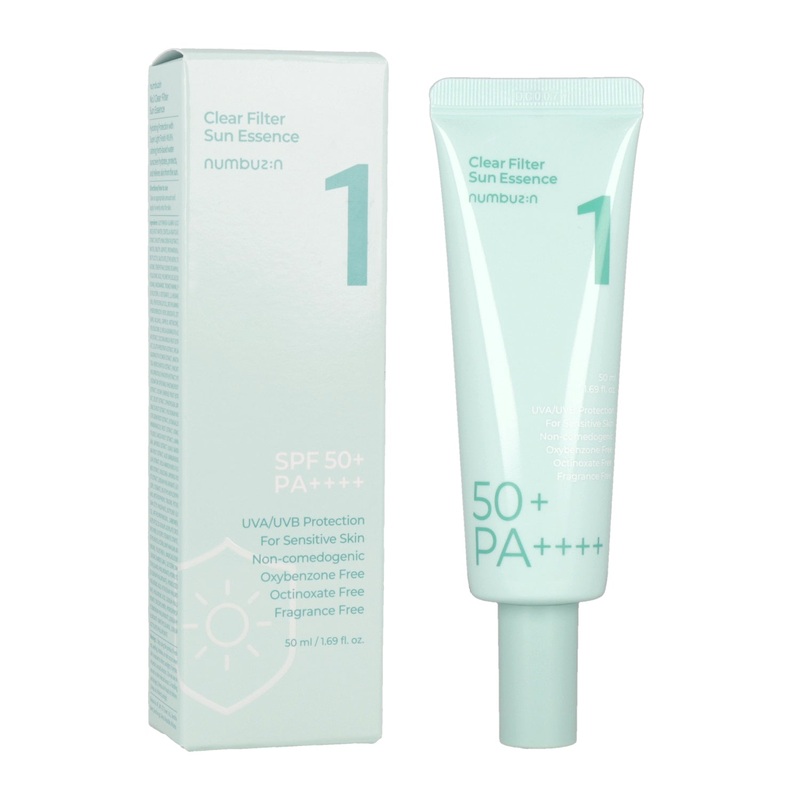 numbuzin No.1 Clear Filter Sun Essence SPF50+ PA++++ 50ml