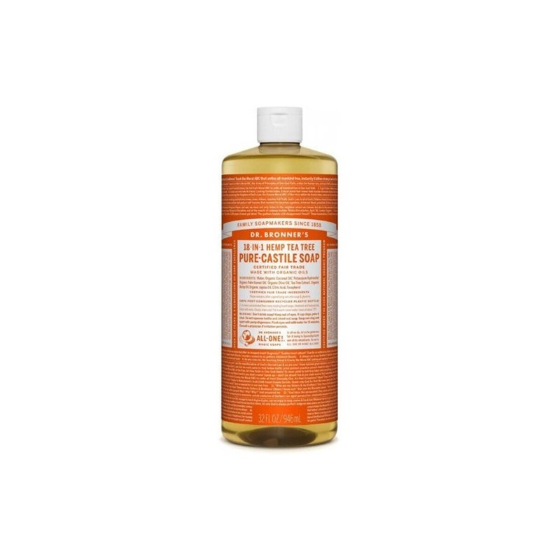 Liquid Soap Dr Bronner's Hemp Tea Tree 945 ml