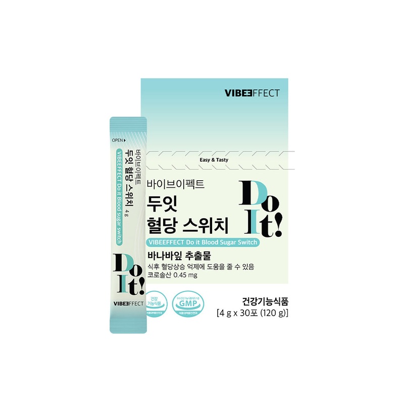 [Deal] VIBEEFFECT Do it Blood Sugar Switch 120g (4g x 30 packs)