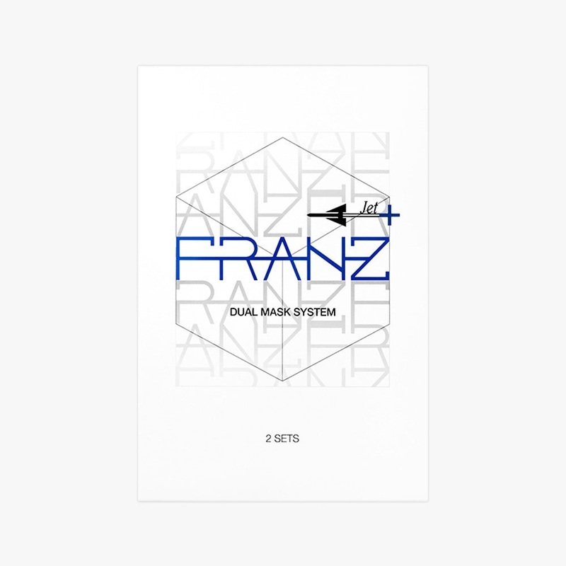 FRANZ Jet Plus Microcurrent Facial Dual Mask 25ml * 2pack