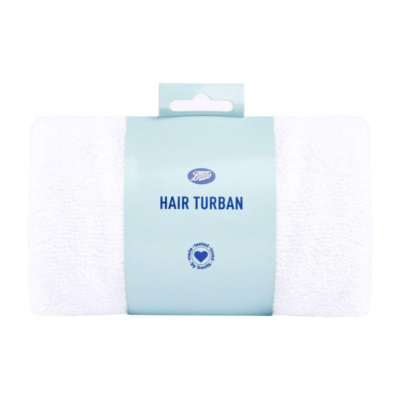 Hair Turban White