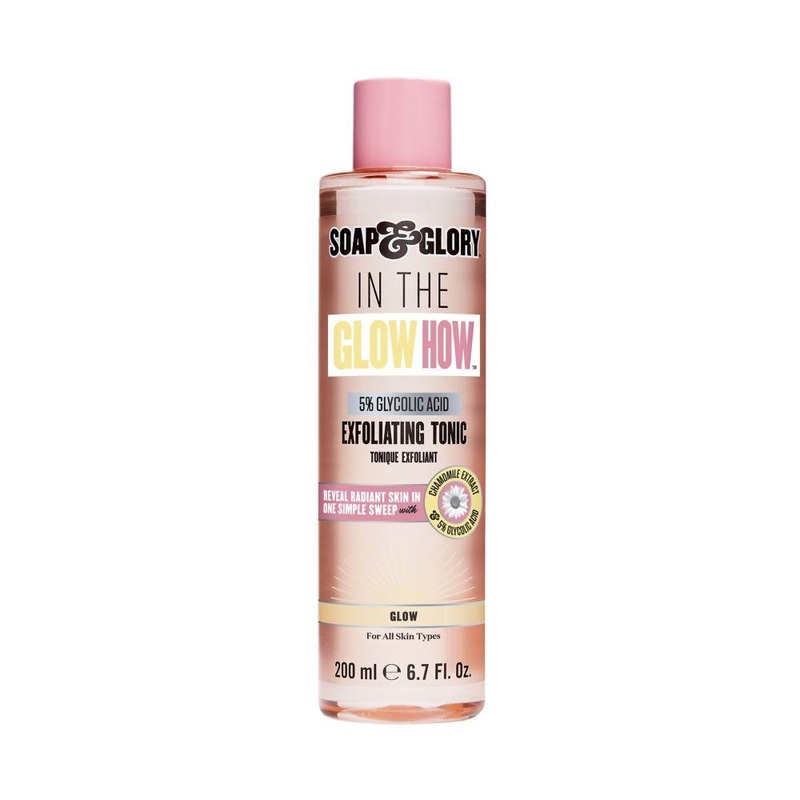 In The Glow How' 5% Glycolic Acid Exfoliating Tonic