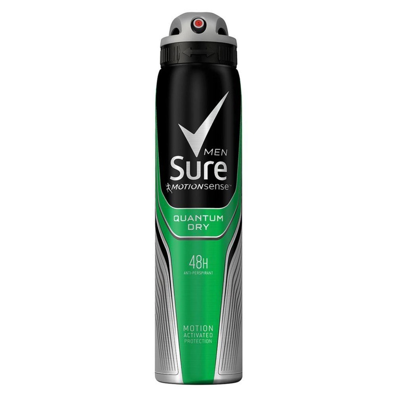 Men Quantum Dry Anti-Perspirant Deodorant Aerosol 250Ml