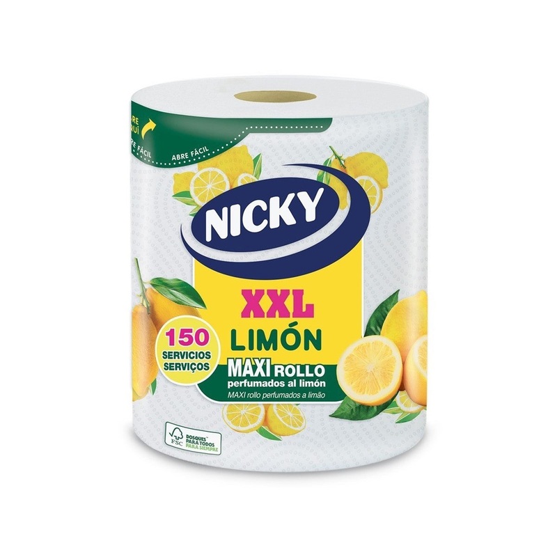 Kitchen Paper Nicky Xxl Limn XXL Lemon 150 Units