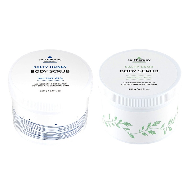 salTherapy Salty Body Scrub 250g - Honey / Ssuk(Mugwort) Salty Honey