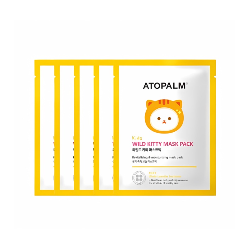 Atopalm Kids Wild Kitty Mask Pack Sheet 15g*5ea