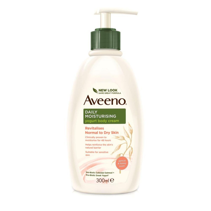 Daily Moisturising Yogurt Body Cream  Apricot & Honey Scented 300Ml