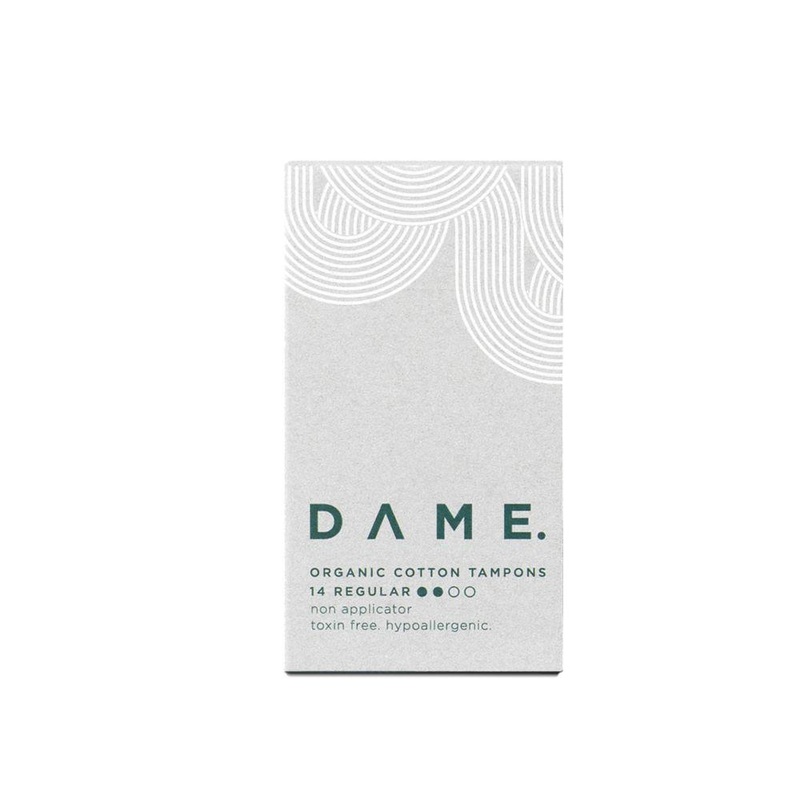 Organic Non-Applicator Regular Tampons 14Ct