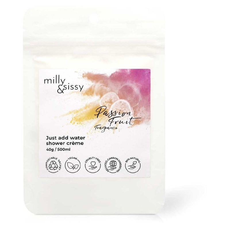 Zero Waste Shower Creme Passion Fruit 40G
