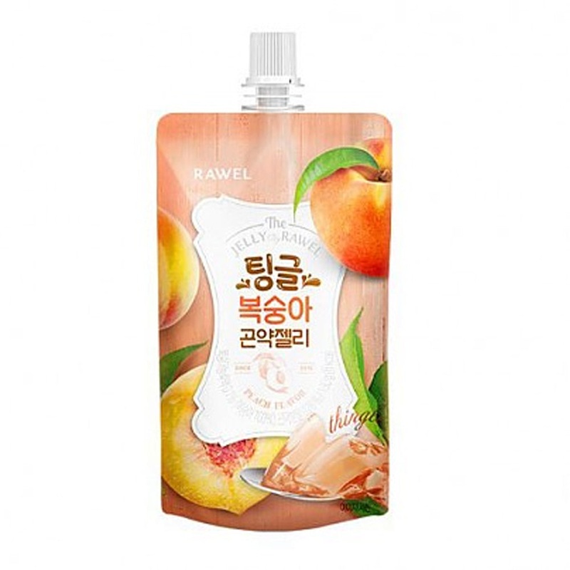 RAWEL Konjac Jelly Peach 10ea*130g