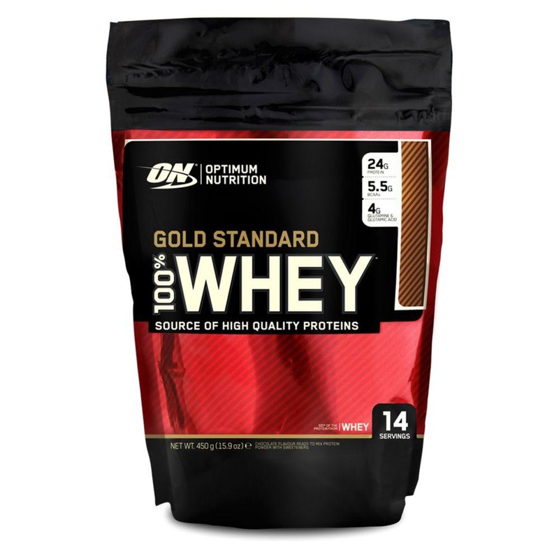 Gold Standard 100% Whey Double Rich Chocolate Flavour - 450G