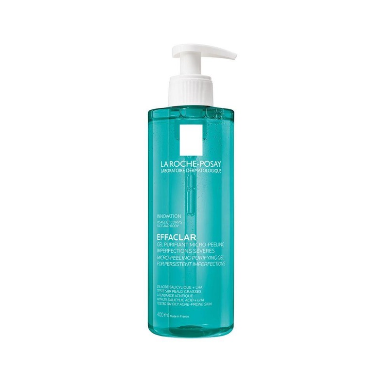 La Roche-Posay Effaclar Micro-Peeling Face and Body Cleansing Gel 400ml
