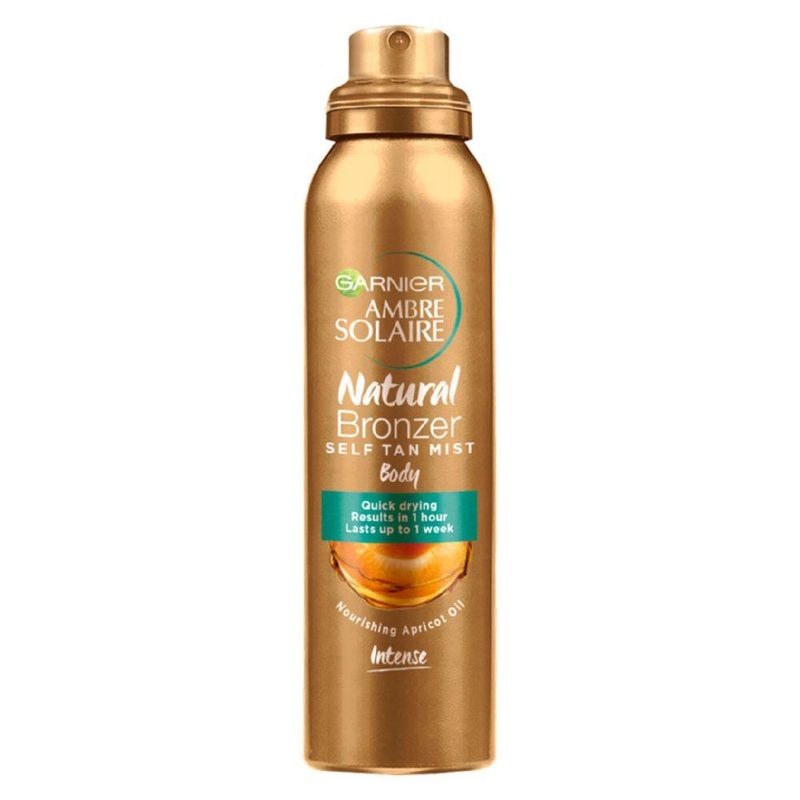 Natural Bronzer Quick Drying Dark Self Tan Body Mist 150Ml