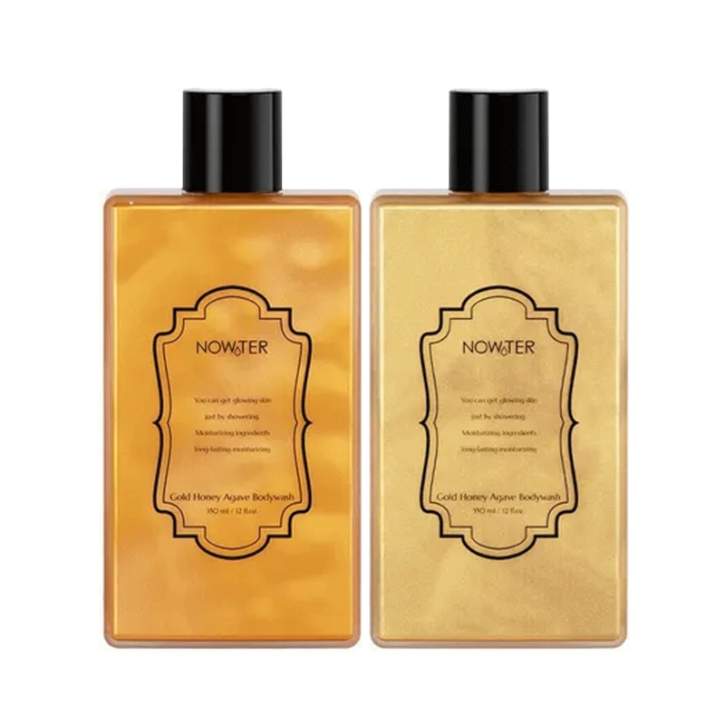 NOWATER Gold Honey Agave Bodywash 350ml - 2 Types Jazz Amber
