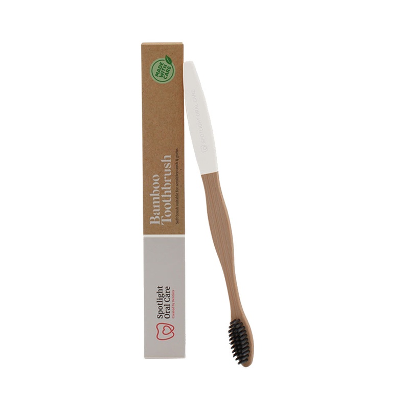 White Bamboo Toothbrush