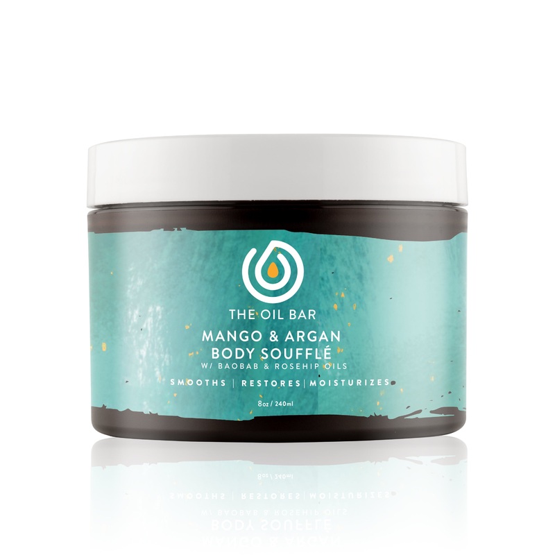 Ylang Ylang & Sweet Orange Essential Oils Aromatherapy Mango & Argan Body Souffl
