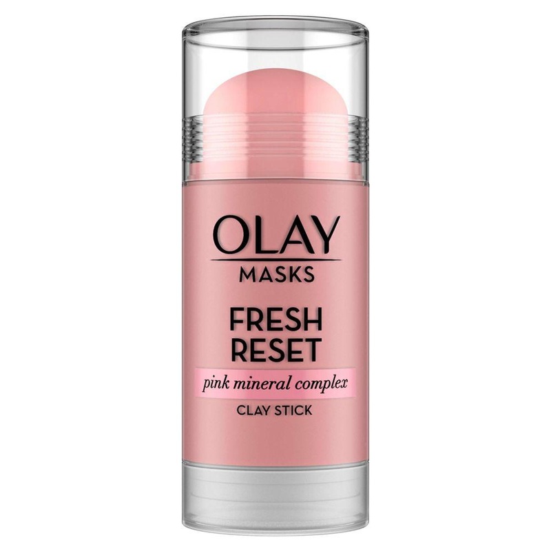 Masks - Clay Stick Face Mask - Fresh Reset - Pink Mineral Complex 48G