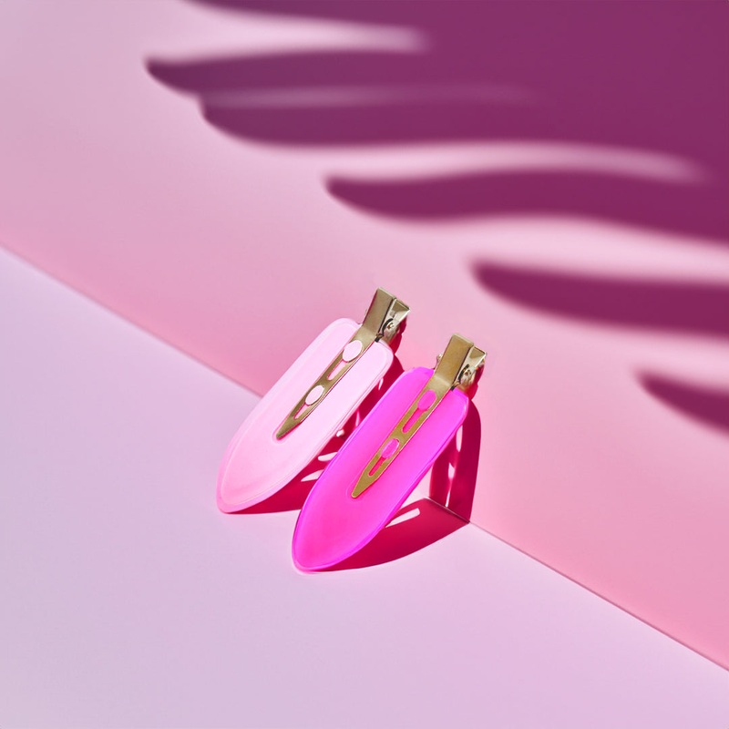 Beauty Outlet Jumbo No Crease Clips Pink Assorted BEAU433